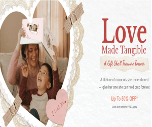 Photobook Mother's day Sale