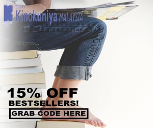Kinokuniya 15% OFF