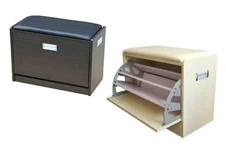 Two Tier Shoe Bench