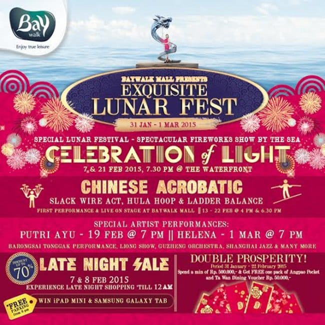 baywalk pluit imlek 2016
