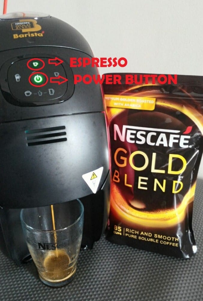 Nescafe gold blend barista espresso