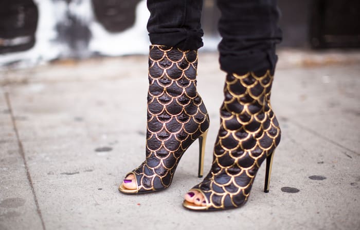 high heels boots