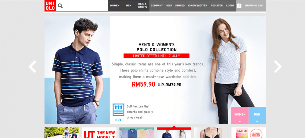 WOMENS MENS AND KIDS CLOTHING  ACCESSORIES  UNIQLO MY